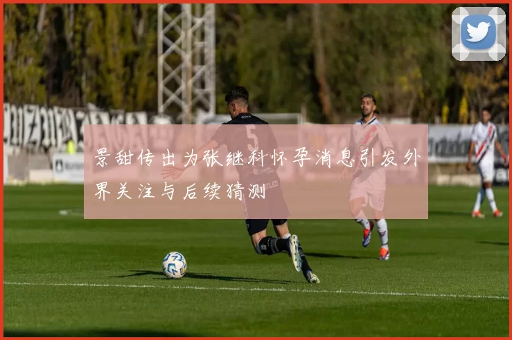 景甜传出为张继科怀孕消息引发外界关注与后续猜测